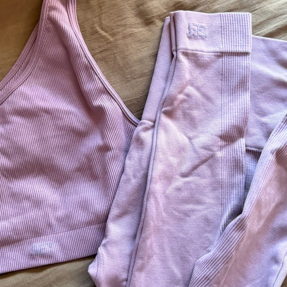 SET Active Ribbed Lavender Set - Picture 2 of 2